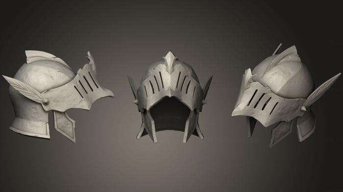 Mask (MS_0256) 3D model for CNC machine